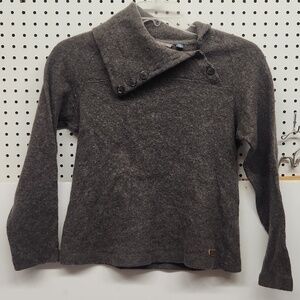 Merrell wool blend cowl neck sweater women's medium